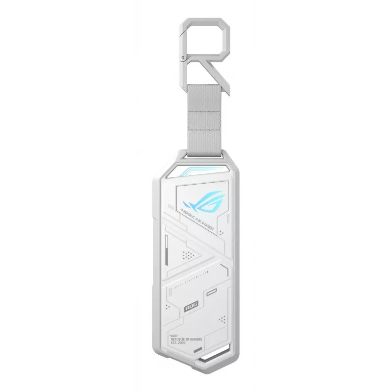 Θήκη SSD ASUS ROG Strix Arion White Edition — M.2 PCIe, USB Type-C 10 Gbit/s, για έναν SSD