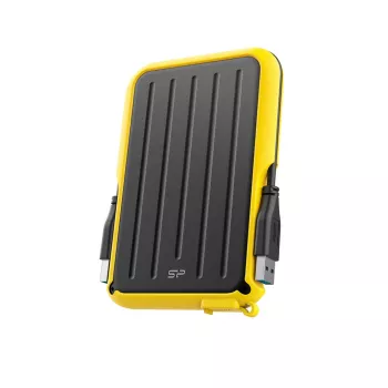SILICON POWER Φορητός HDD USB 3.2 Gen 1 Armor - A66 1TB - Κίτρινο Moq-36