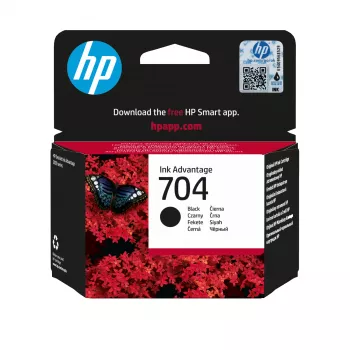 Μελανοταινία HP 704 μαύρο CN692AE — Original μελανό με βάση χρωστική, τυπική διάρκεια, 480 σελίδες
