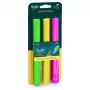 3Doodler compostable Σετ νήματος 3D εκτύπωσης 75 τεμ. — πράσινο, ροζ, κίτρινο, Neon-Glow, 65 °C σημείο τήξης