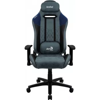 Aerocool DUKE AeroSuede καρέκλα gaming universal μαύρη, μπλε