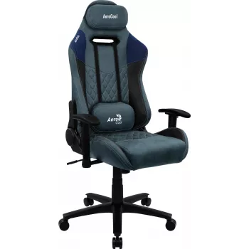 Aerocool DUKE AeroSuede καρέκλα gaming universal μαύρη, μπλε