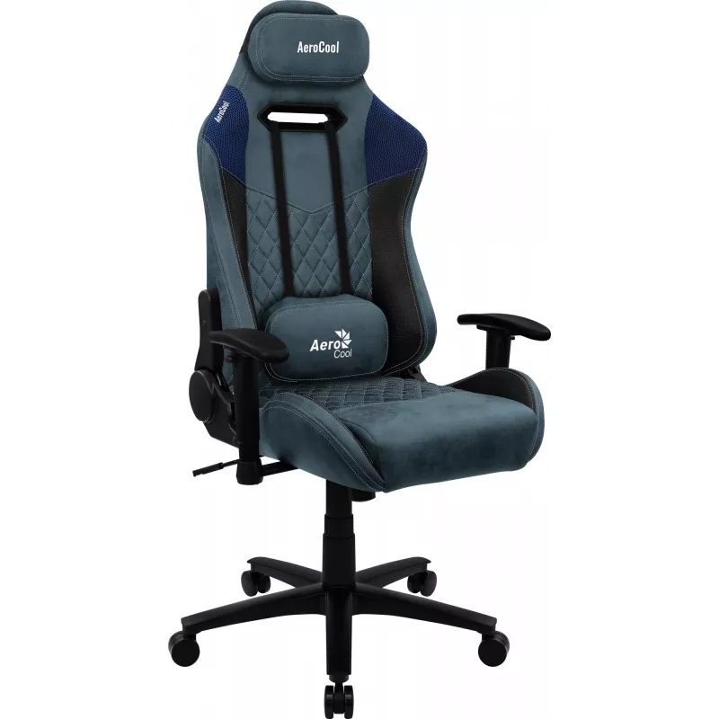 Aerocool DUKE AeroSuede καρέκλα gaming universal μαύρη, μπλε