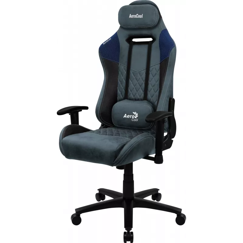 Aerocool DUKE AeroSuede καρέκλα gaming universal μαύρη, μπλε