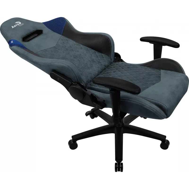 Aerocool DUKE AeroSuede καρέκλα gaming universal μαύρη, μπλε