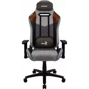 Aerocool DUKE AeroSuede καρέκλα gaming universal μαύρη, καφέ, γκρι