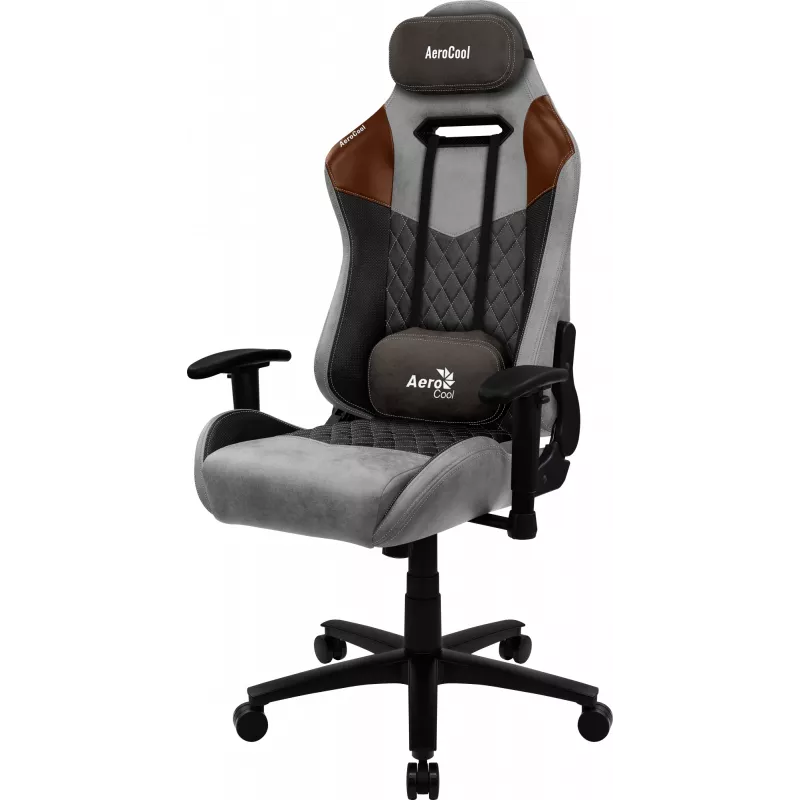 Aerocool DUKE AeroSuede καρέκλα gaming universal μαύρη, καφέ, γκρι