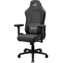 Aerocool CROWN AeroWeave CROWNASHBK εργονομική gaming καρέκλα, επενδυμένο κάθισμα, ρυθμιζόμενα μαξιλάρια, Ash Black