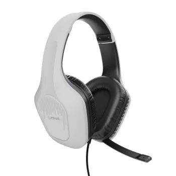 Trust GXT 415W Zirox Ακουστικά Ενσύρματα Head-band Gaming Λευκό