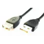 GEMBIRD Καλώδιο επέκτασης USB 2.0 Type-A σε USB Type-A (AM/AF), 2 m - Μαύρο