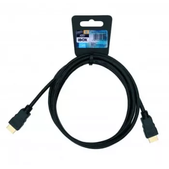 IBOX ITVFHD0115 Καλώδιο HDMI 1,5 m HDMI Type A (Standard) Μαύρο
