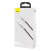 BASEUS Καλώδιο μεταφοράς δεδομένων Fast Charge Cafule - USB Type-A σε Lightning - 480 Mbit/s (2,4 A PD) - 1 m - μαύρο