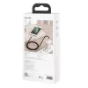 BASEUS Καλώδιο μεταφοράς δεδομένων Fast Charge Cafule - USB Type-A σε Lightning - 480 Mbit/s (2,4 A PD) - 1 m - μαύρο