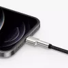 BASEUS Καλώδιο μεταφοράς δεδομένων Fast Charge Cafule - USB Type-A σε Lightning - 480 Mbit/s (2,4 A PD) - 1 m - μαύρο