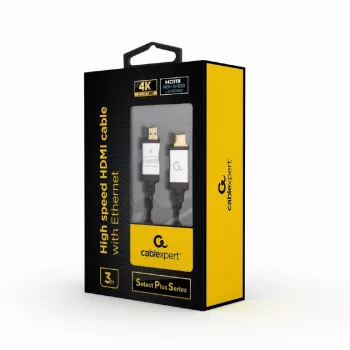 GEMBIRD Καλώδιο HDMI High-Speed με Ethernet - Select Plus Series, 3 m