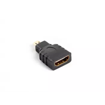 Lanberg AD-0015-BK Καλώδιο προσαρμογέα HDMI Micro HDMI μαύρο