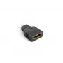 Lanberg AD-0015-BK Καλώδιο προσαρμογέα HDMI Micro HDMI μαύρο