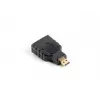 Lanberg AD-0015-BK Καλώδιο προσαρμογέα HDMI Micro HDMI μαύρο
