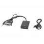 LANBERG Καλώδιο προσαρμογέα βίντεο HDMI Type A (Standard) VGA (D-Sub) 0,2 m μαύρο