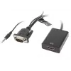 LANBERG Καλώδιο προσαρμογέα βίντεο HDMI Type A (Standard) VGA (D-Sub) 0,2 m μαύρο