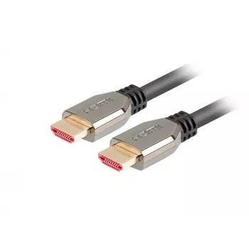 LANBERG Καλώδιο HDMI – αρσενικό/αρσενικό v2.1 8k 60hz – 0,5 m μαύρο