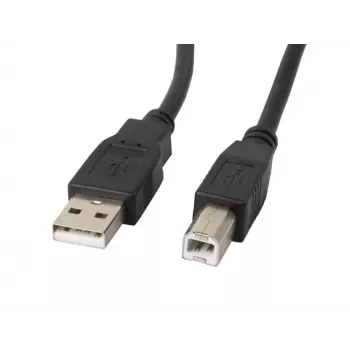 LANBERG Καλώδιο USB-a(αρσενικό)->USB-b(αρσενικό) 2.0 5 m μαύρο