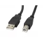 LANBERG Καλώδιο USB-a(αρσενικό)->USB-b(αρσενικό) 2.0 5 m μαύρο