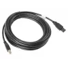 LANBERG Καλώδιο USB-a(αρσενικό)->USB-b(αρσενικό) 2.0 5 m μαύρο