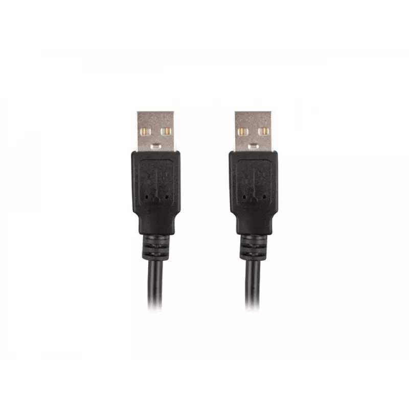 LANBERG Καλώδιο USB-A αρσενικό/αρσενικό 2.0 1m μαύρο