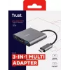 Trust Dalyx USB 3.2 Gen 1 (3.1 Gen 1) Type-C αλουμίνιο, μαύρο