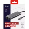 Trust Dalyx USB Type-C 1000 Mbit/s ασημί