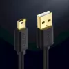 Καλώδιο USB UGREEN 10385 Mini-USB 480 Mbit/s 1,5 m μαύρο, γρήγορη φόρτιση