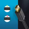 Καλώδιο USB UGREEN 10385 Mini-USB 480 Mbit/s 1,5 m μαύρο, γρήγορη φόρτιση