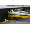 Καλώδιο δικτύου Gembird PP6A-LSZHCU-20M RJ-45 Cat6a 20m Γκρι
