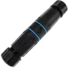 Techly IWP-MD C6-IP68T αλλαγέας φύλου καλωδίου RJ-45 μαύρο