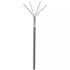 Techly F/UTP Hank καλώδιο Cat.5E CCA 305m Solid εξωτερικό μαύρο ITP8-RIS-0305LO