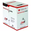 Καλώδιο δικτύου TECHLY Cat6 S/FTP ITP9-RIS-0305, 305 m, 250 MHz, CCA, γκρι