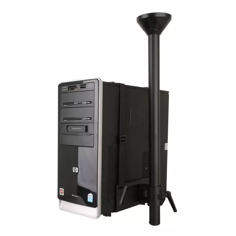 Techly ICA-CS 63 Βάση CPU Επιτραπέζια Βάση CPU Μαύρο