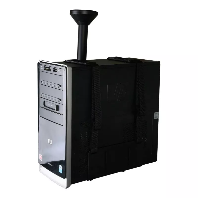Techly ICA-CS 63 Βάση CPU Επιτραπέζια Βάση CPU Μαύρο