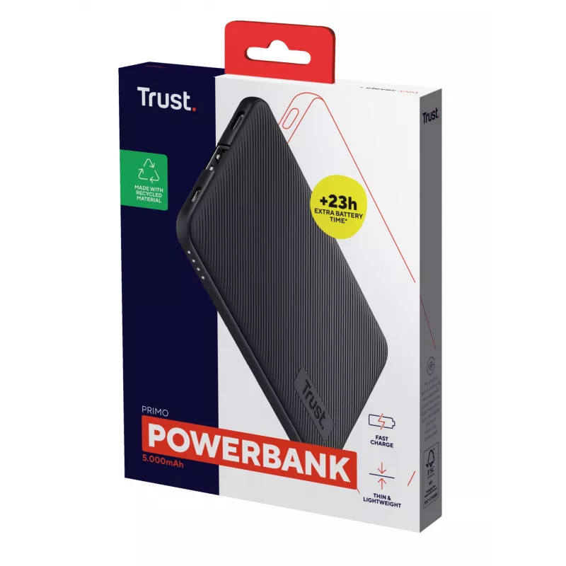 Trust Primo μπαταρία ιόντων λιθίου (Li-Ion) 5000 mAh μαύρο