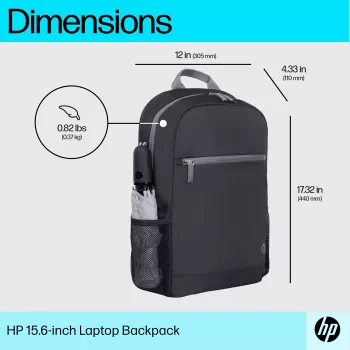 Σακίδιο πλάτης για φορητό υπολογιστή HP 15,6 inch, Σακίδιο πλάτης, 370 g