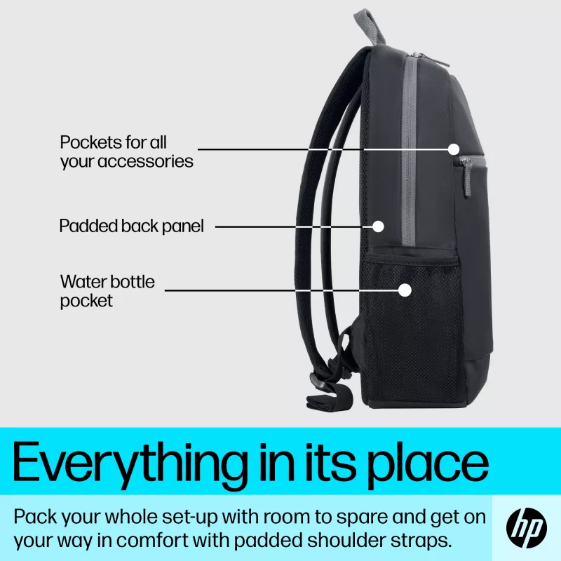 Σακίδιο πλάτης για φορητό υπολογιστή HP 15,6 inch, Σακίδιο πλάτης, 370 g