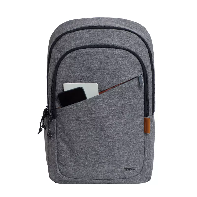 Σακίδιο πλάτης Trust Avana 40,6 cm 16 inch Γκρι 3 θήκες