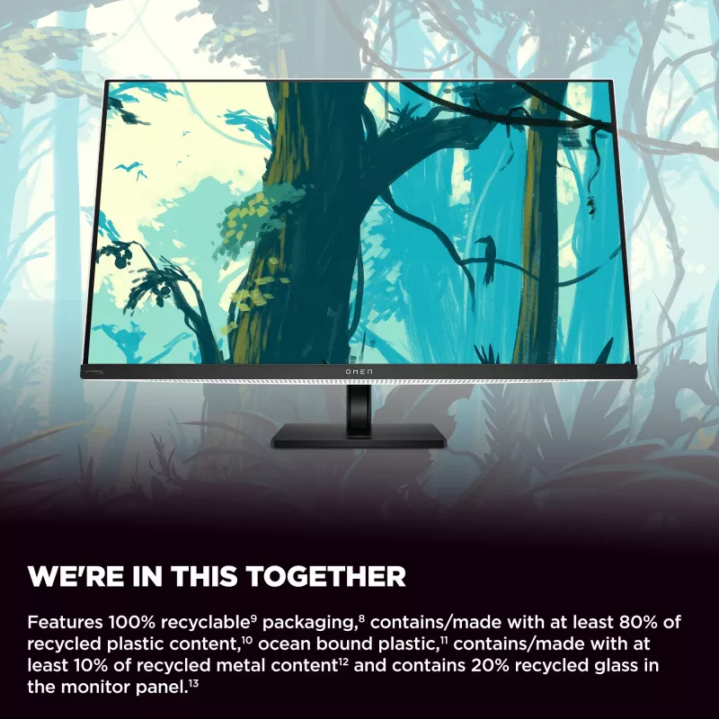 HP OMEN Transcend 31,5 inch UHD 240 Hz OLED οθόνη gaming – Transcend 32