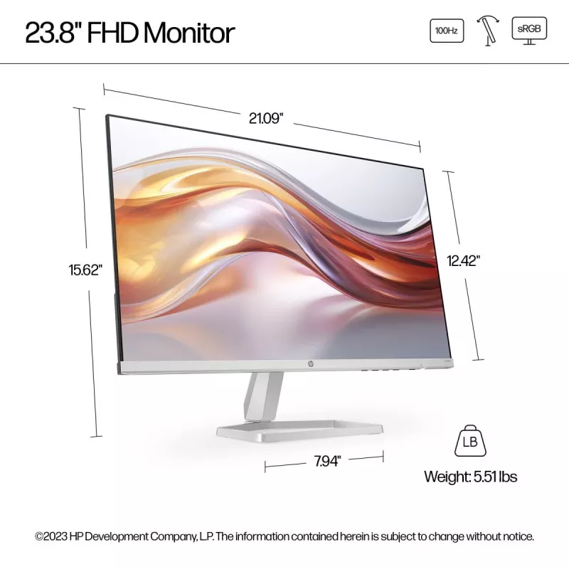 HP οθόνη desktop – Σειρά 5 524sf – 24 inch – 1920x1080 (FHD) – IPS