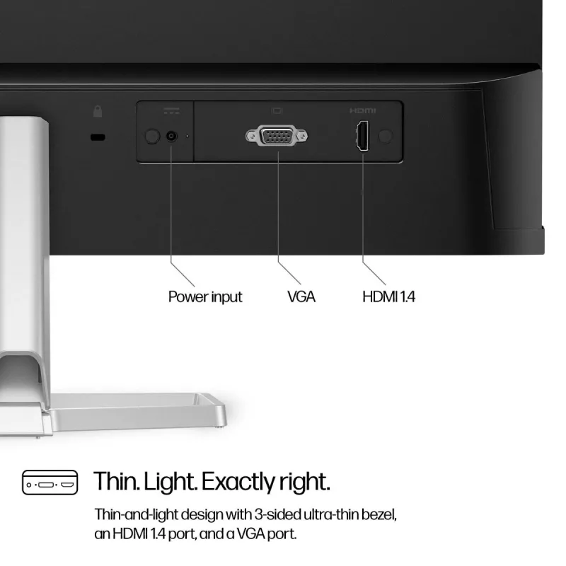 HP οθόνη desktop – Σειρά 5 524sf – 24 inch – 1920x1080 (FHD) – IPS