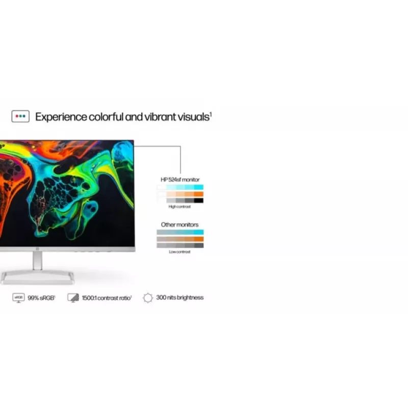HP οθόνη desktop – Σειρά 5 524sf – 24 inch – 1920x1080 (FHD) – IPS