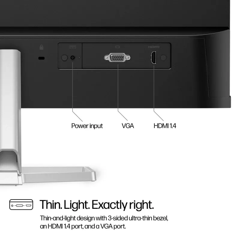 HP οθόνη desktop – Σειρά 5 524sf – 24 inch – 1920x1080 (FHD) – IPS