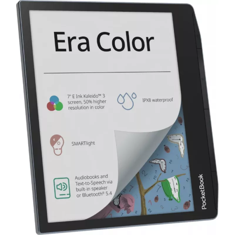 Συσκευή ανάγνωσης e-book PocketBook Era Color 7" E Ink Kaleido 3 1264 x 1680, 32 GB, Wi-Fi, Bluetooth, Stormy Sea
