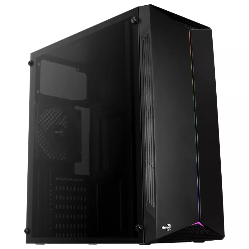 Aerocool Split Midi Tower Μαύρο